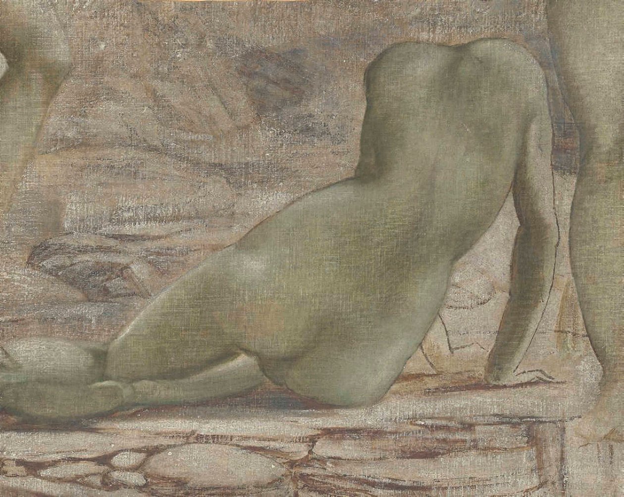The Death of Medusa (et fragment), ca. 1876-85 (olie på lærred) af Edward Coley Burne Jones
