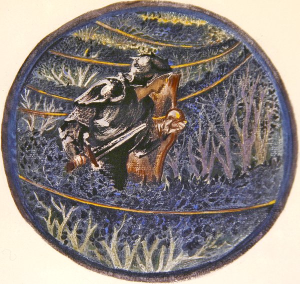 Blomsterbogen: II. Den gyldne tråd af Edward Coley Burne Jones