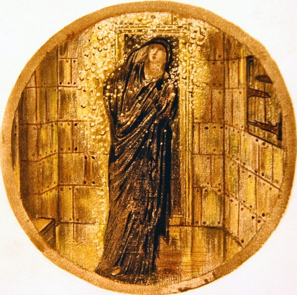 Blomsterbogen: XVIII. Golden Shower af Edward Coley Burne Jones