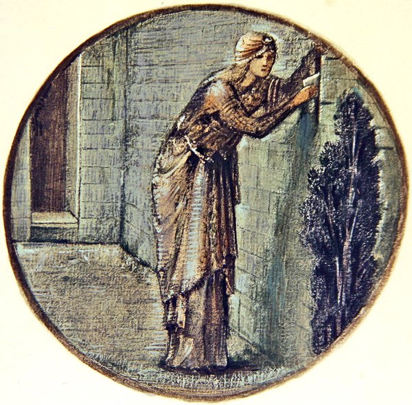 Blomsterbogen: XXIV. Væg Tryst af Edward Coley Burne Jones