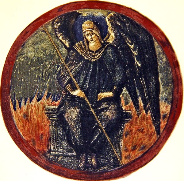 Blomsterbogen: XXVII. Sort Ærkeengel af Edward Coley Burne Jones