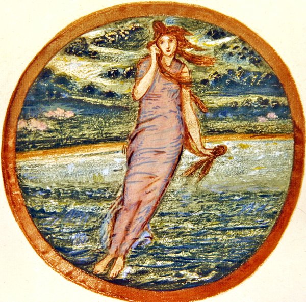 Blomsterbogen: XXVI. Verdens vidunder af Edward Coley Burne Jones