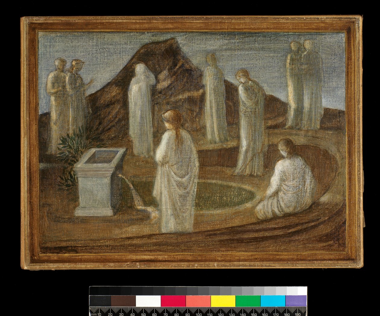 En drøm om ni muser af Edward Burne Jones