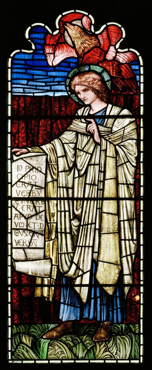 Ashton Under Lyne, Albion Congregational Church, Morris & Co., Edward Burne-Jones, St Matthew, 1896 af Edward Burne Jones
