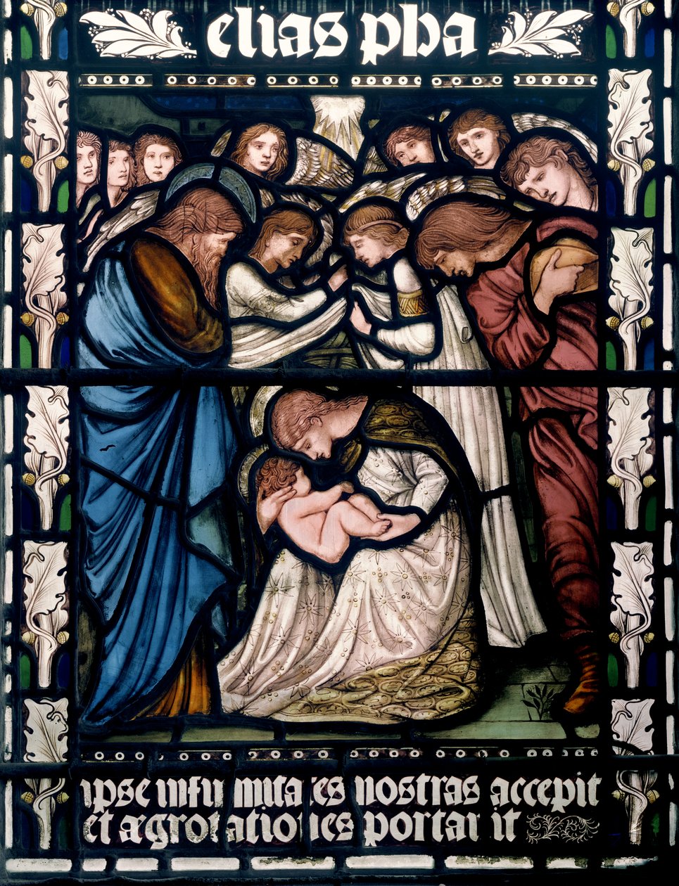 Birmingham, St. Martin In The Bull Ring, Morris & Co., Edward Burne-Jones, The Nativity, 1876 af Edward Burne Jones