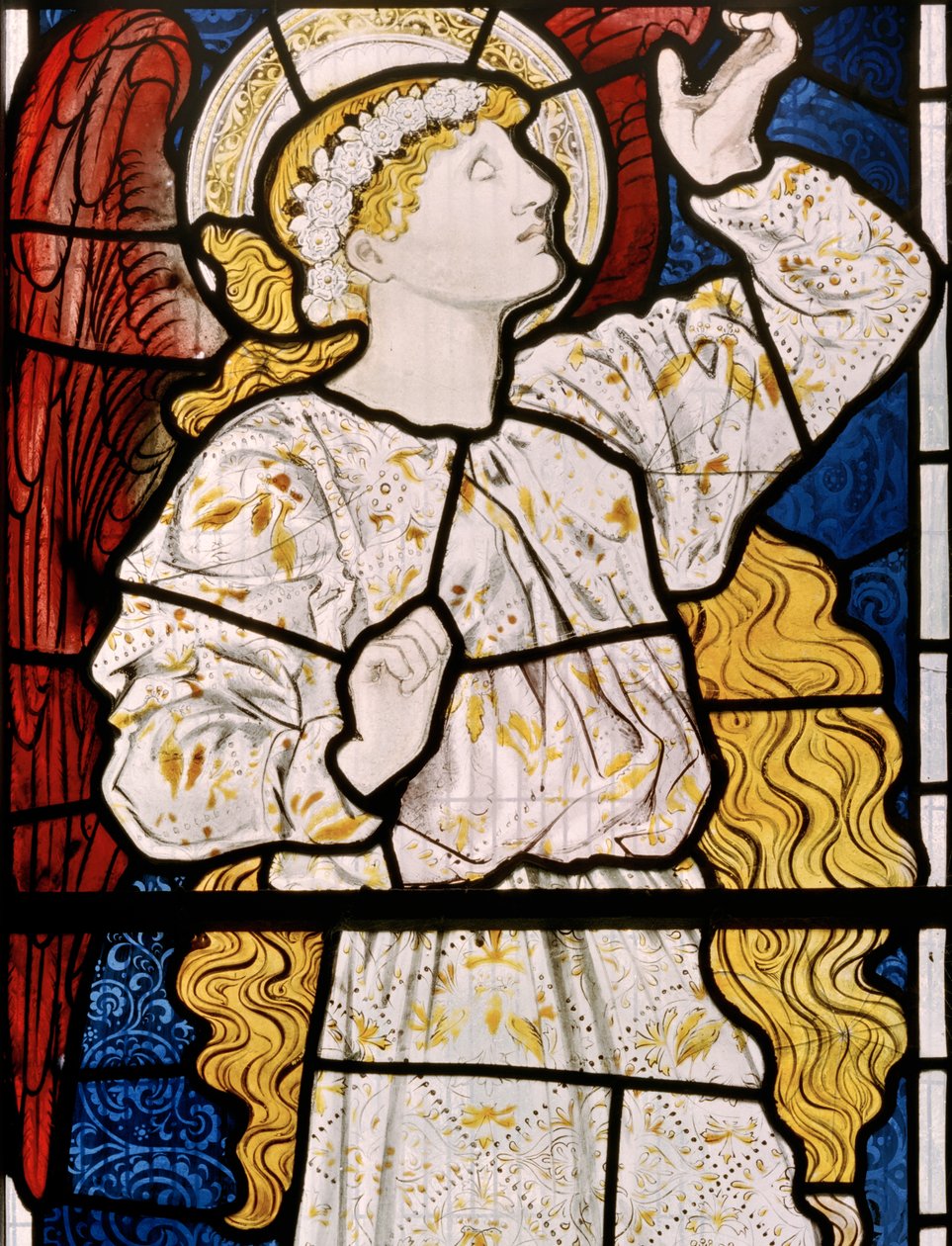 Bisceter, St. Edberg, Morris, Marshall, Faulkner & Co, Edward Burne-Jones, Hope, 1866 af Edward Burne Jones
