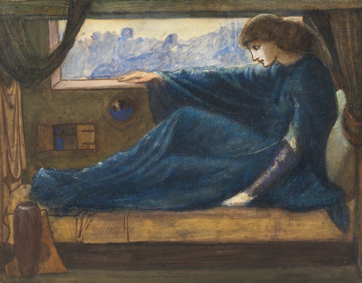 Dorigen af ​​Bretagne af Edward Burne Jones