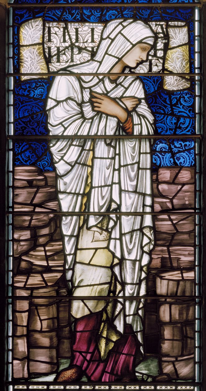 Edinburgh, St Giles Cathedral, Morris & Co., Edward Burne-Jones, Jepthas Daughter, 1886 af Edward Burne Jones