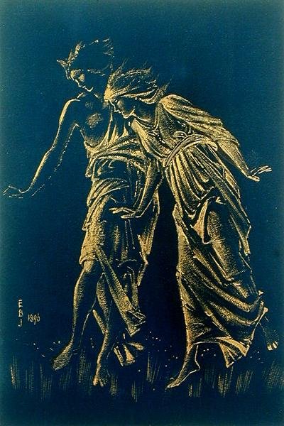 Piger der danser af Edward Coley Burne-Jones