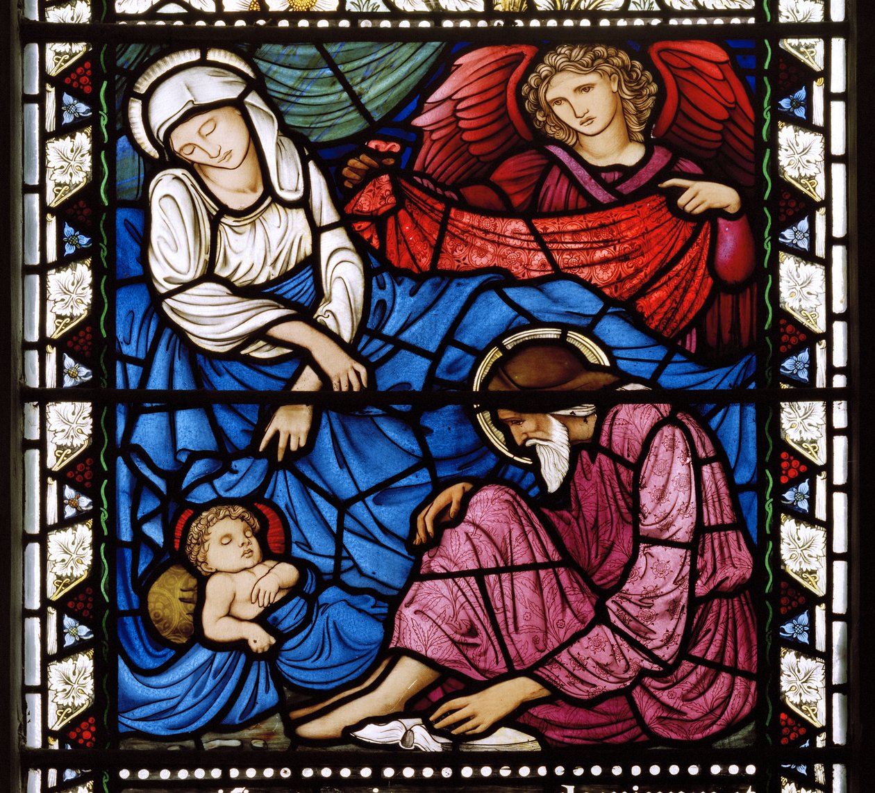Kirkcaldy Old Kirk, Morris & Co., Edward Burne-Jones, The Nativity, 1886 af Edward Burne Jones