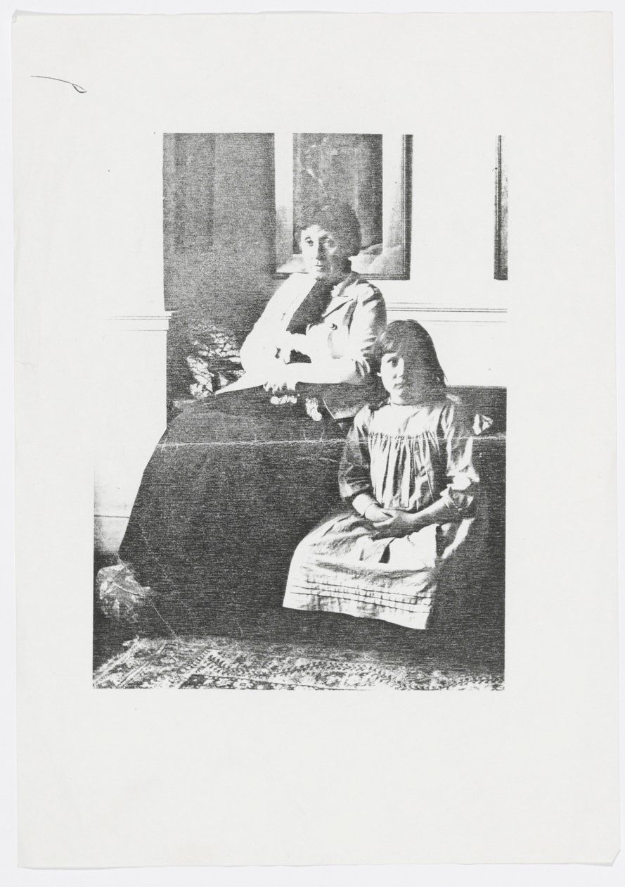 Brev til kunstnerens barnebarn Angela Thirkell (blyant på papir) af Edward Burne Jones