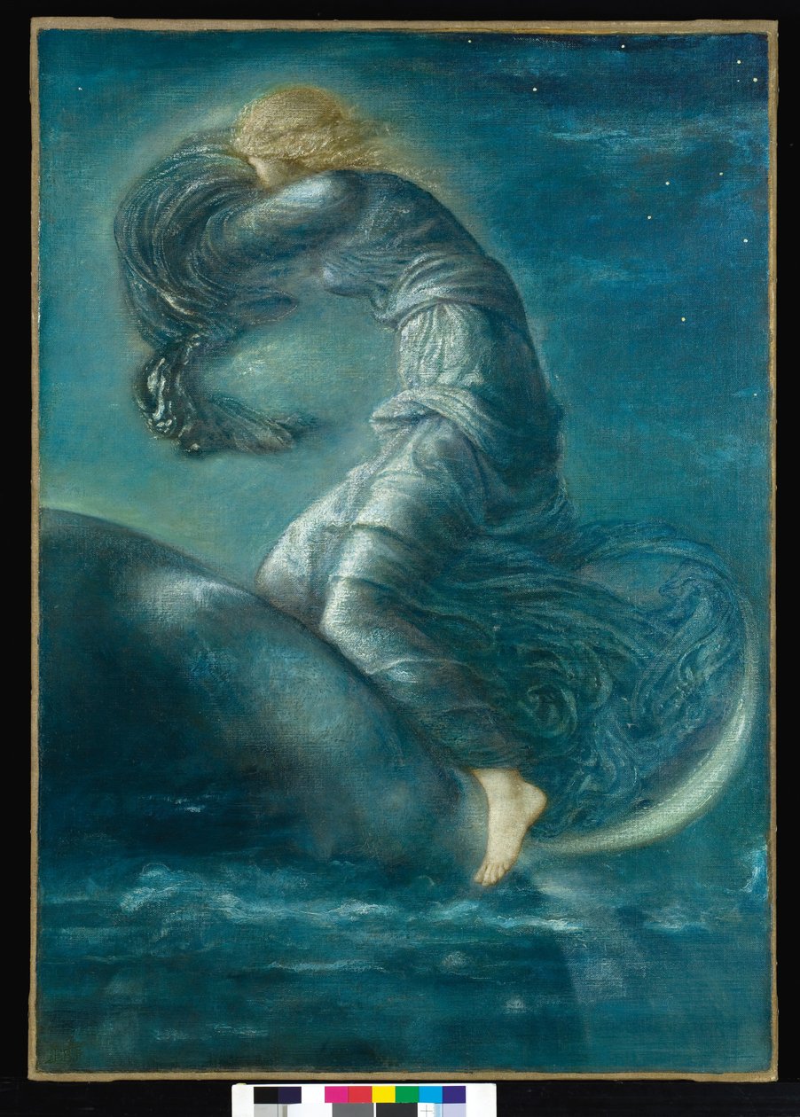 Luna, ca. 1872-75 af Edward Burne Jones