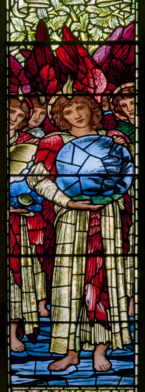 Oxford Harris Manchester College, Morris & Co., Edward Burne-Jones, The Days Of Creation af Edward Coley Burne Jones