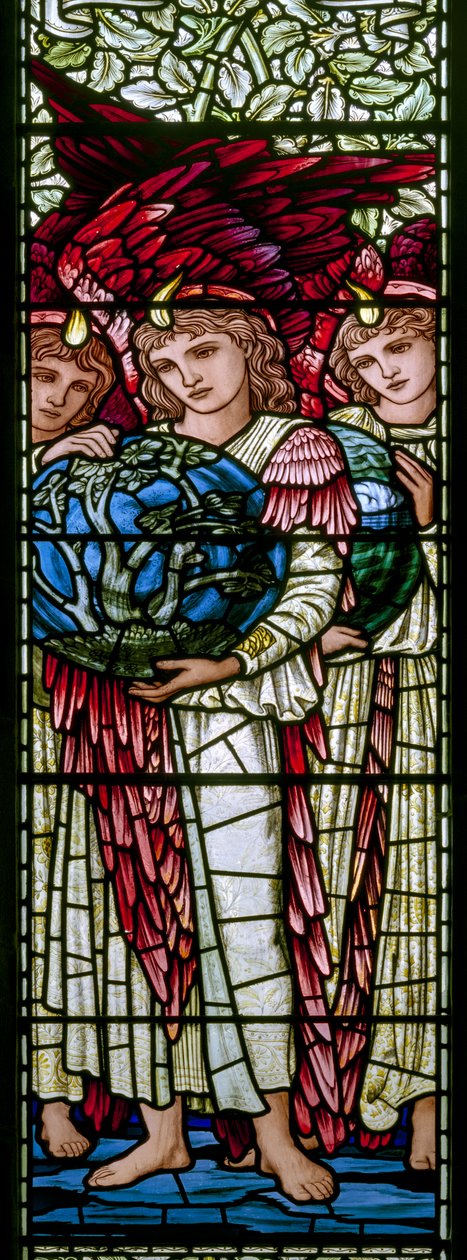 Oxford Harris Manchester College, Morris & Co., Edward Burne-Jones, The Days Of Creation, 1895 af Edward Burne Jones