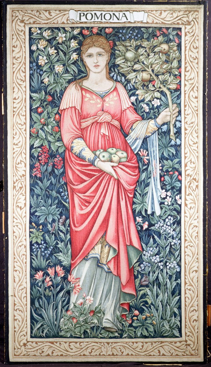 Pomona, lavet af Morris und Co., ca. 1885 (tæppe) af Edward Burne Jones
