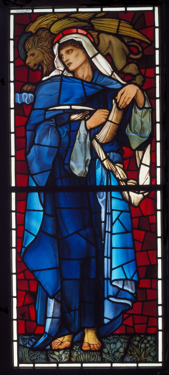 Markus evangelisten, 1883 af Edward Burne Jones