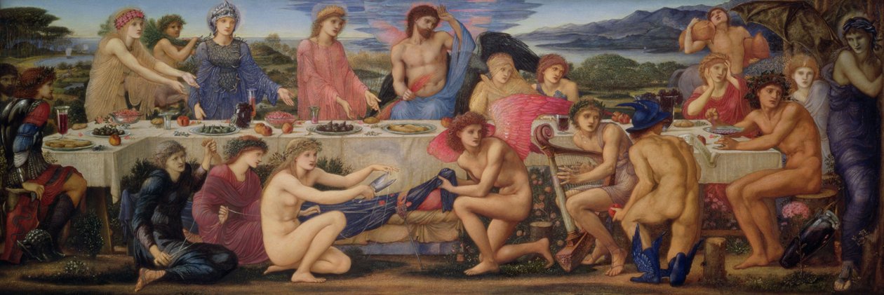Peleus-festen af Edward Burne Jones