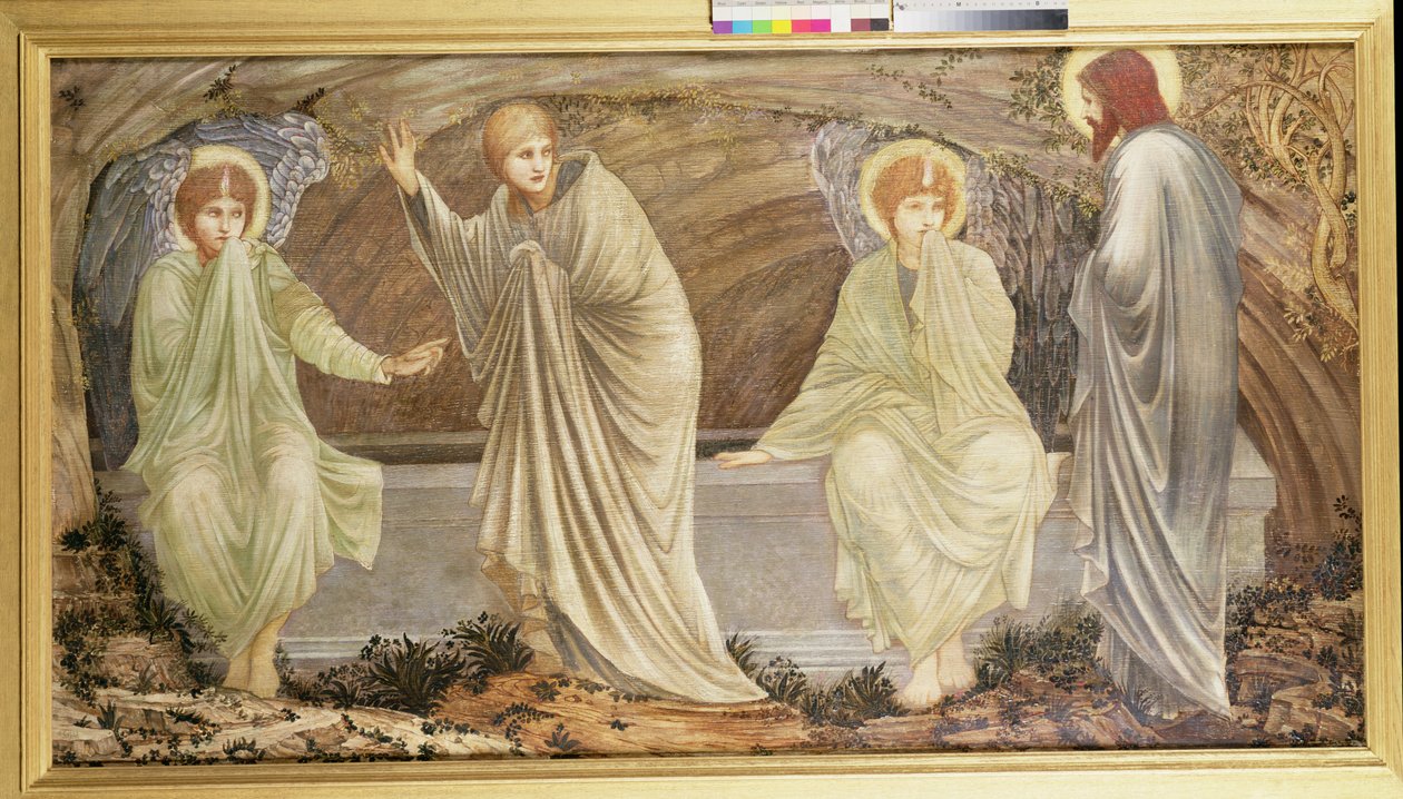 Opstandelsens morgen, 1882 af Edward Burne Jones