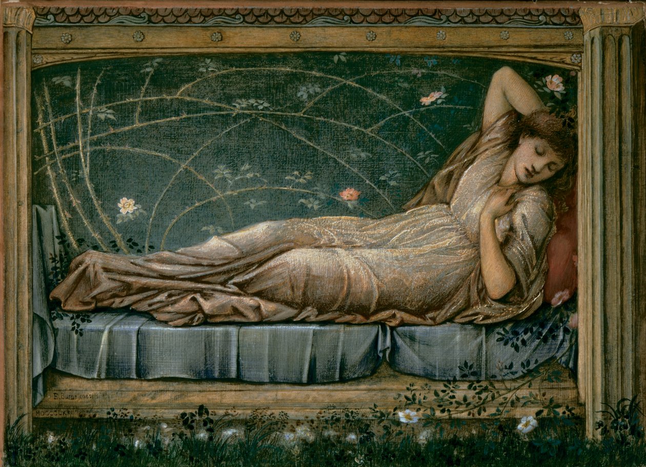 Tornerose af Edward Coley Burne Jones