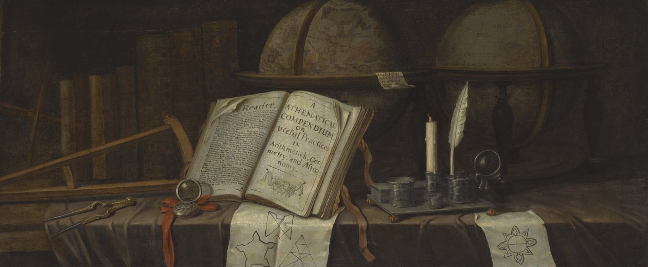 Vanitas Stilleben af Edward Collier