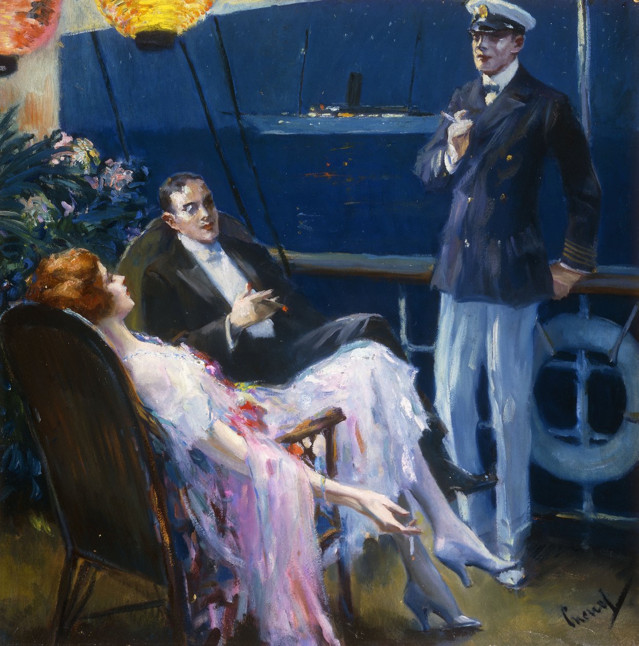 På et krydstogt af Edward Cucuel