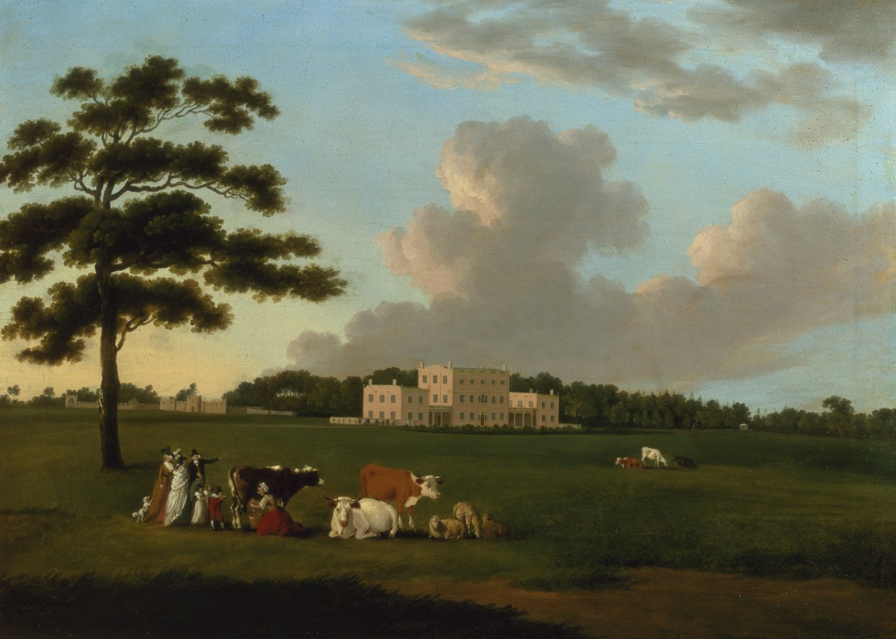 Bulwell Hall, Nottingham af Edward Dayes