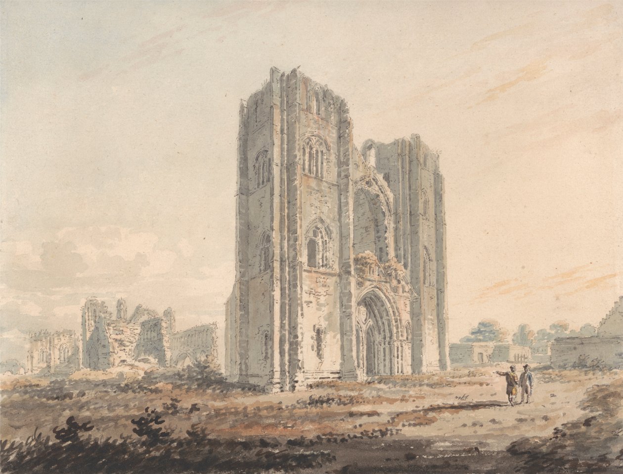 Elgin Cathedral, Moray af Edward Dayes
