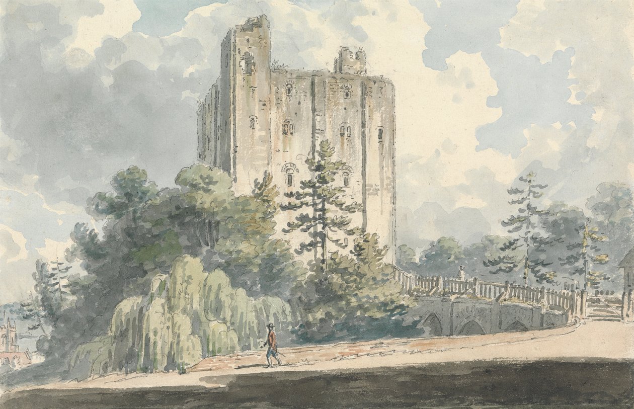 Hedingham Castle, Essex af Edward Dayes