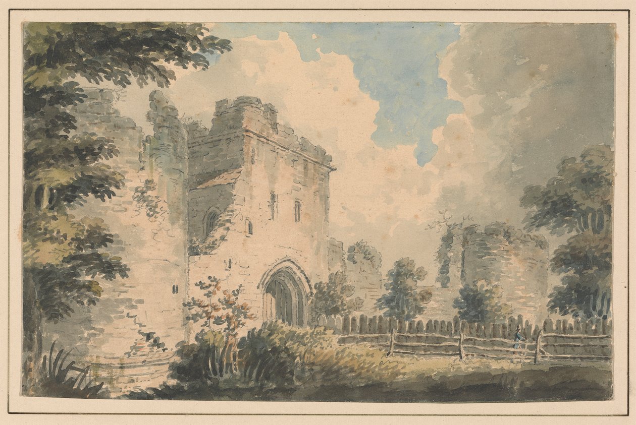 The Keep, Portchester Castle af Edward Dayes