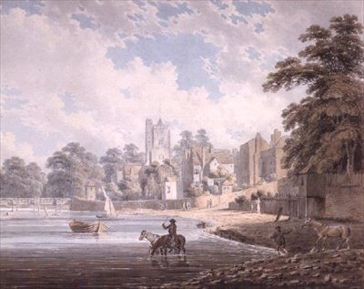 Themsen ved Putney af Edward Dayes
