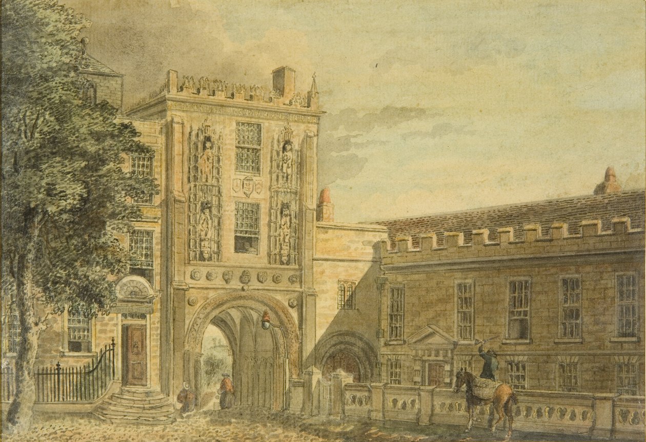 Nordlig udsigt over College Gateway af Edward Eyre