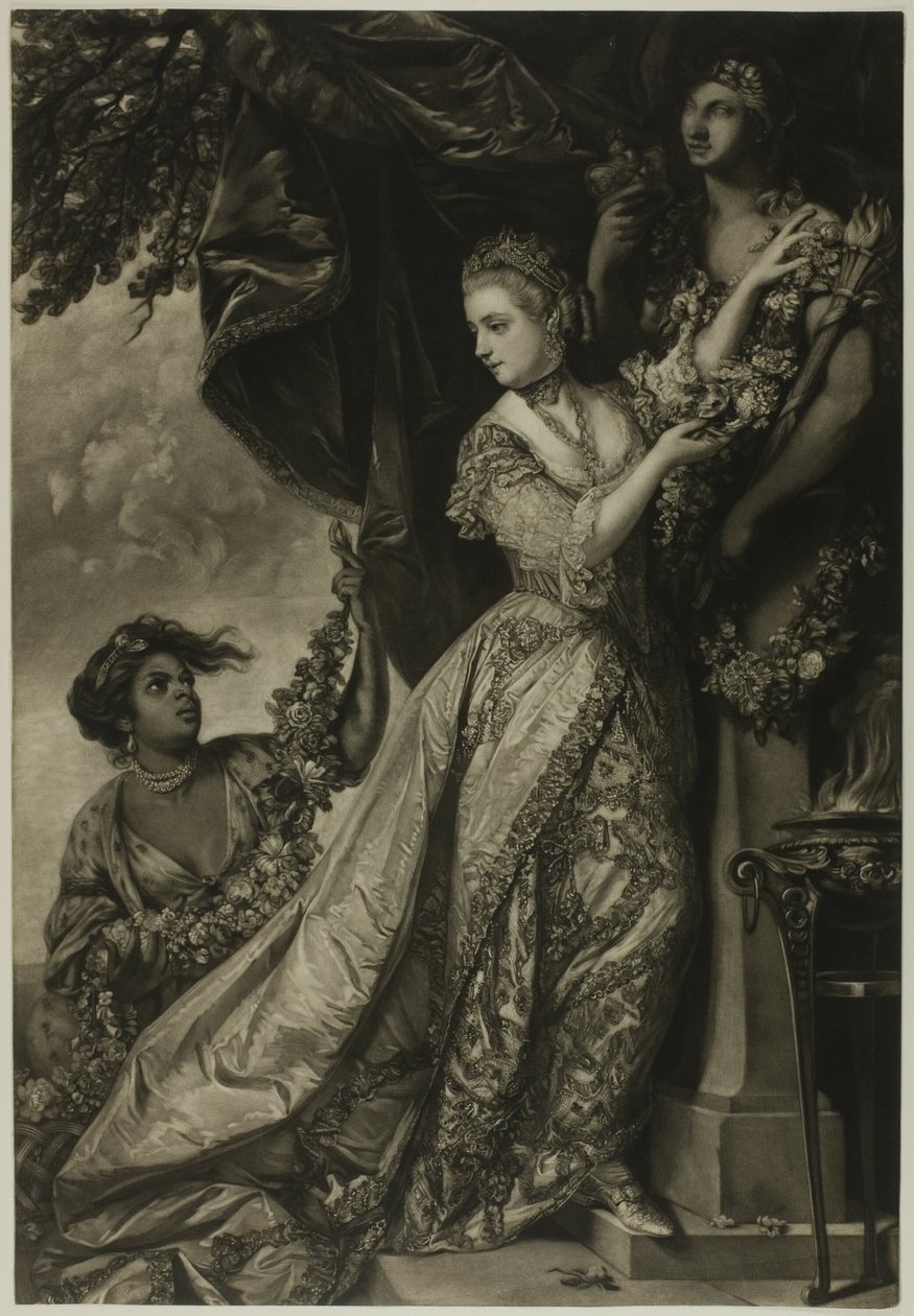 Lady Elizabeth Keppel af Edward Fisher