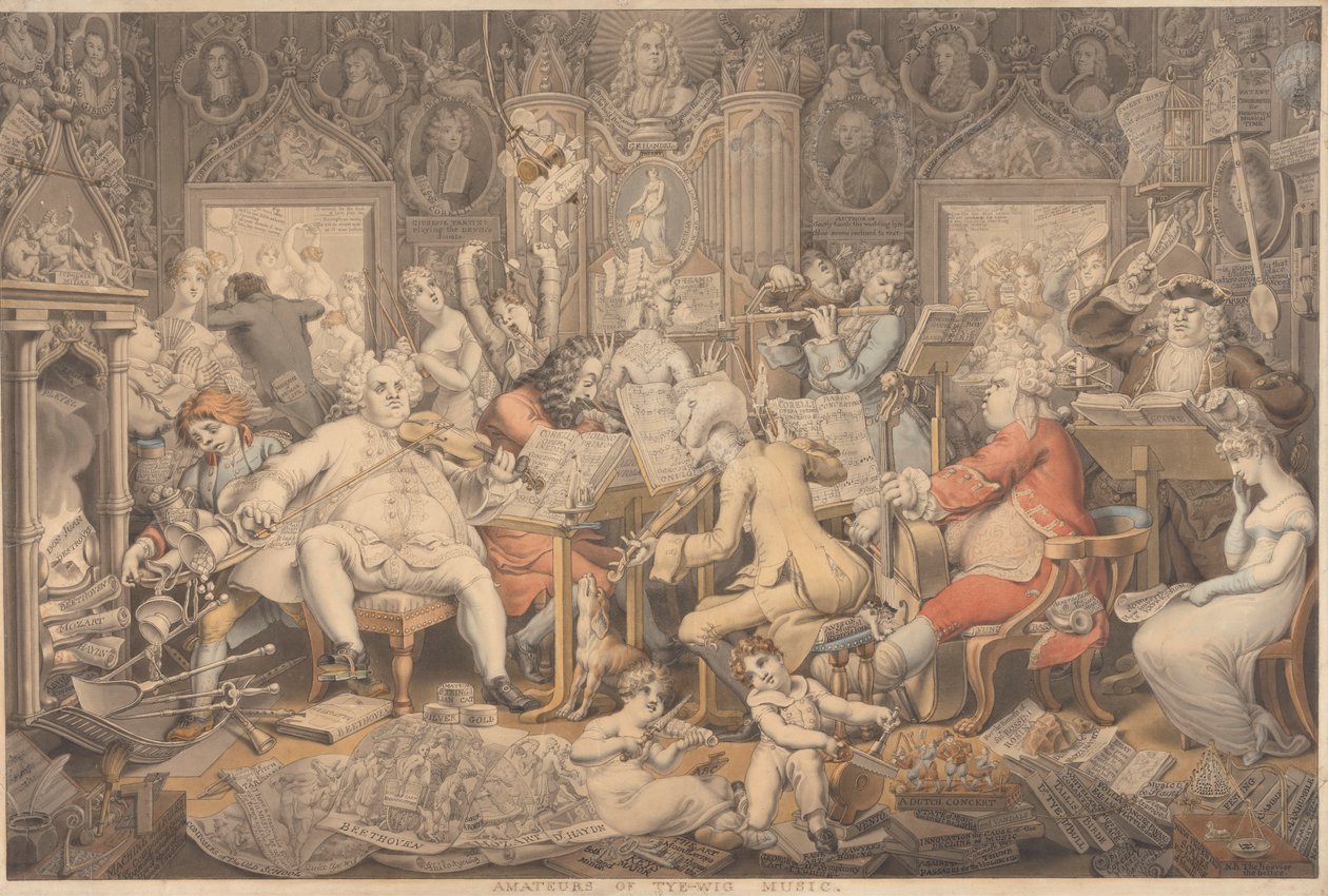 Amatører af The-Wig Music af Edward Francis Burney