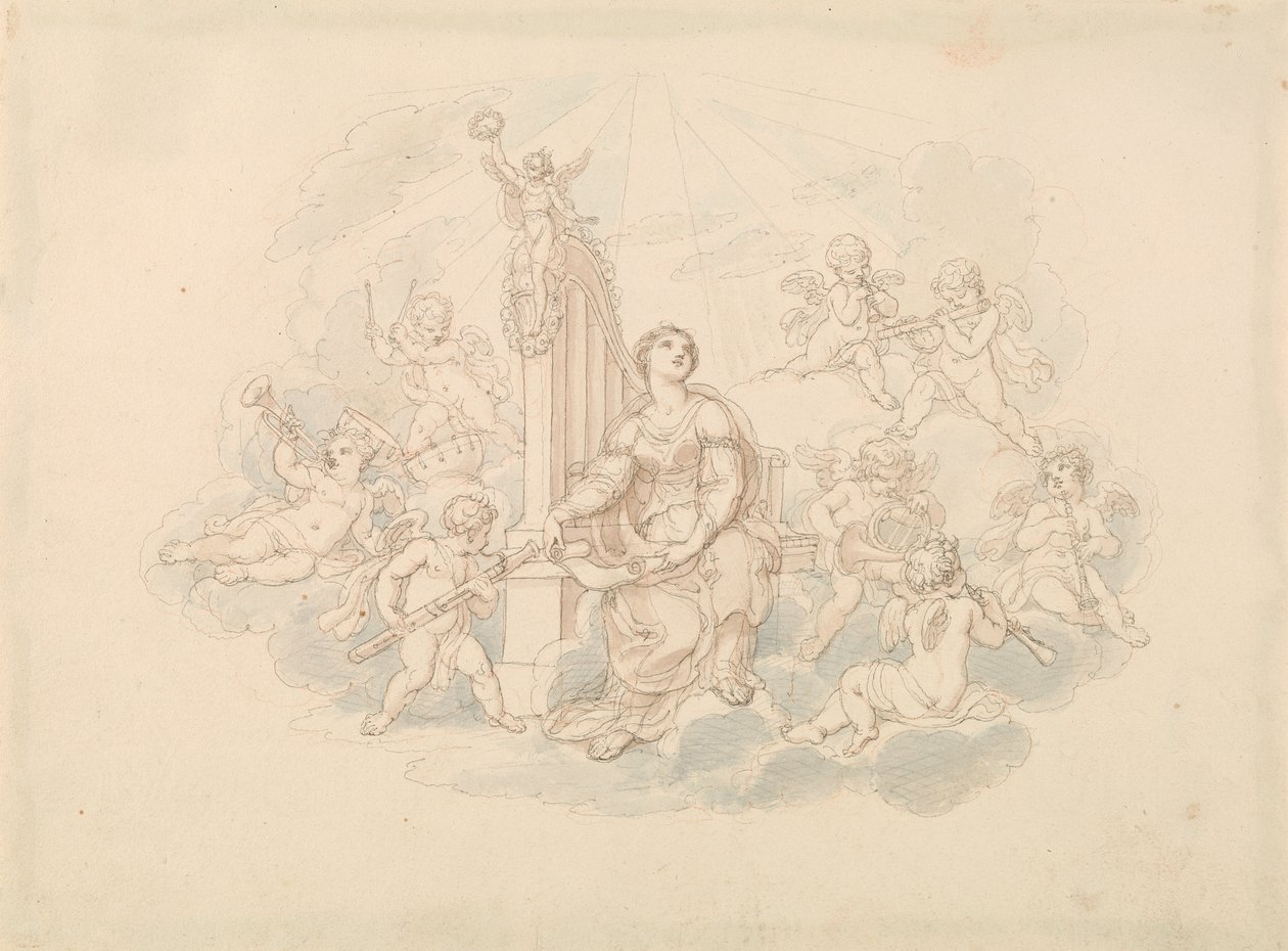 Himmelske Orkester af Edward Francis Burney