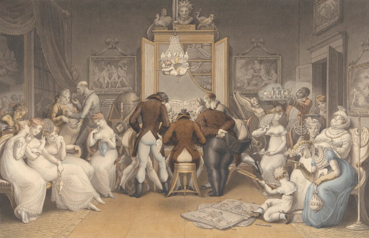 Musikkens triumf af Edward Francis Burney