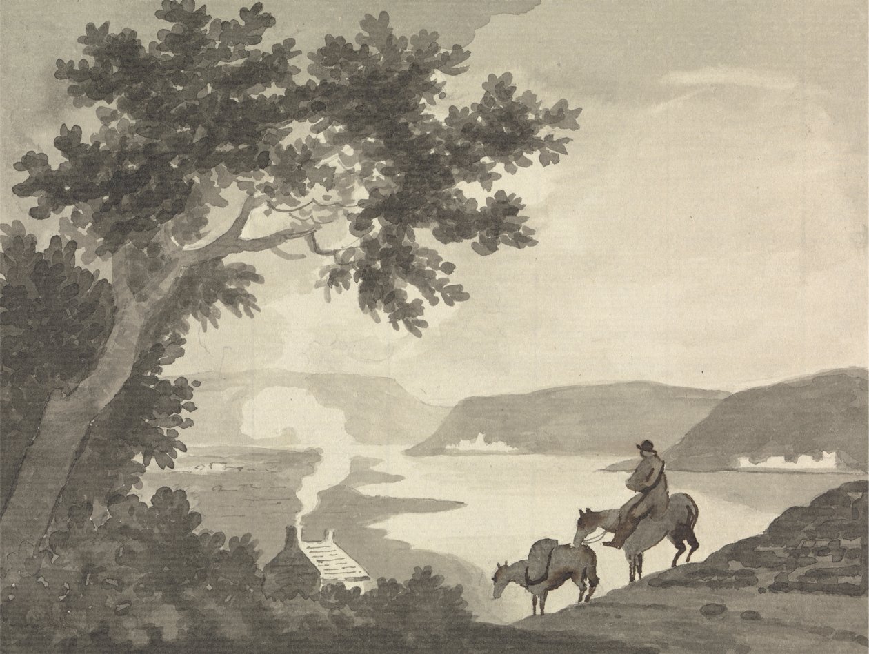 Udsigt nær Bristol af Edward Francis Burney