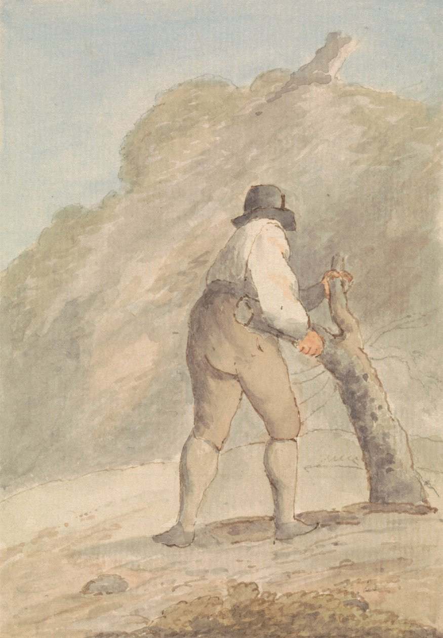 Skovmand af Edward Francis Burney