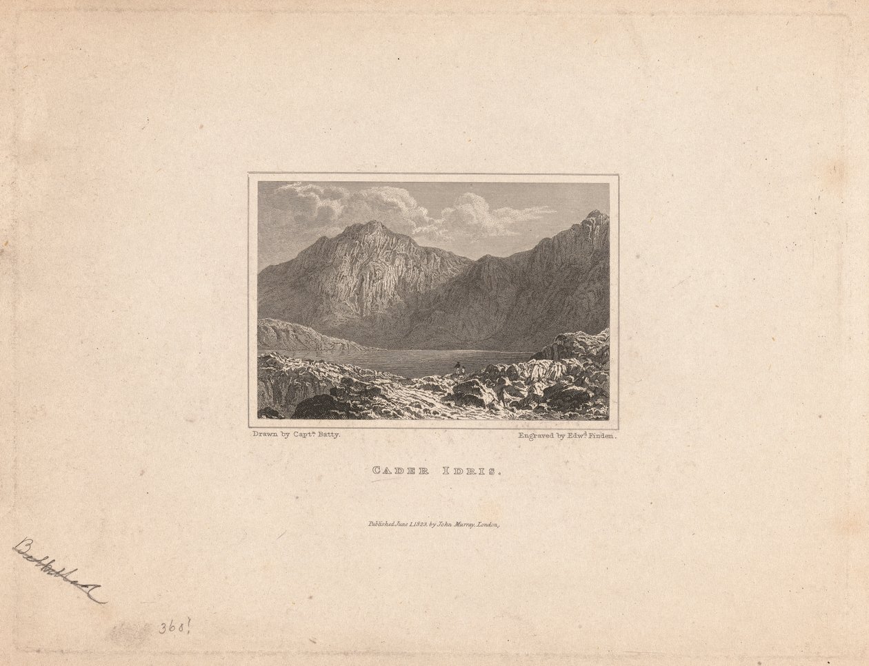 Cader idris af Edward Francis Finden