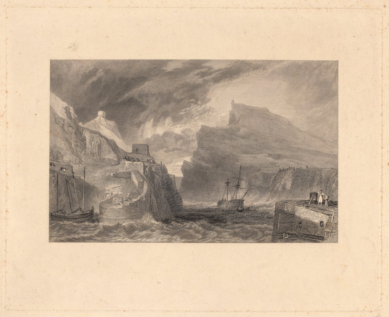 Boscastle, Cornwall af Edward Goodall