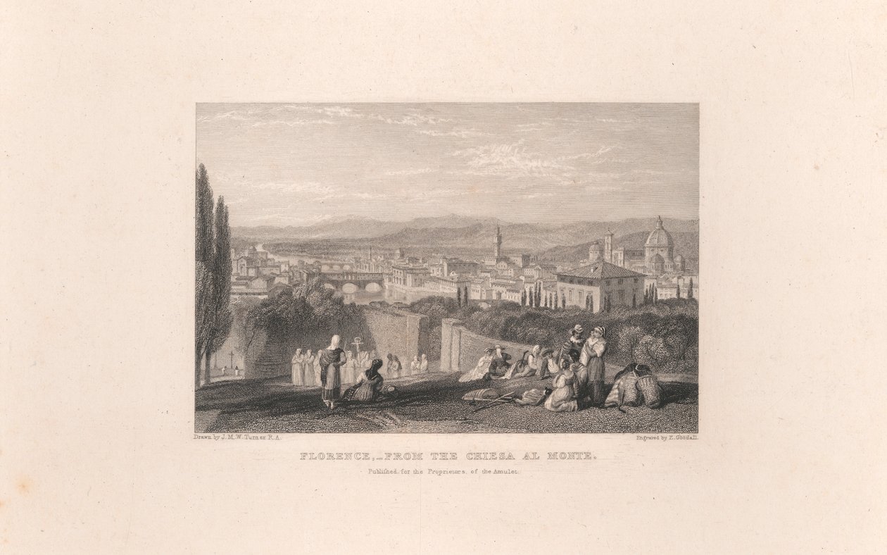 Firenze fra Chiesa al Monte af Edward Goodall