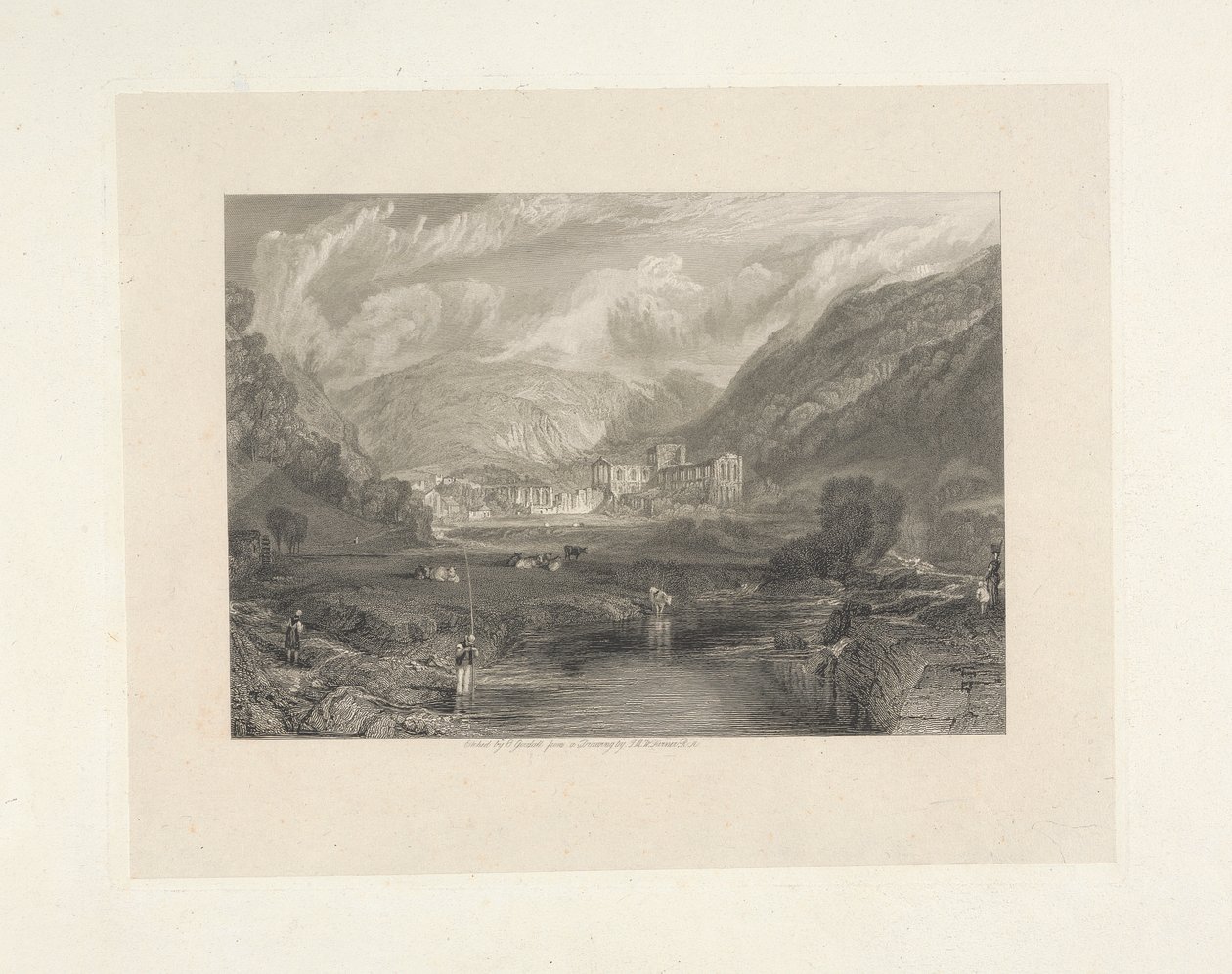 Rievaulx Abbey, Yorkshire af Edward Goodall