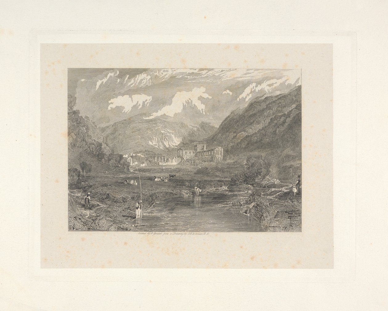 Rievaulx Abbey, Yorkshire af Edward Goodall