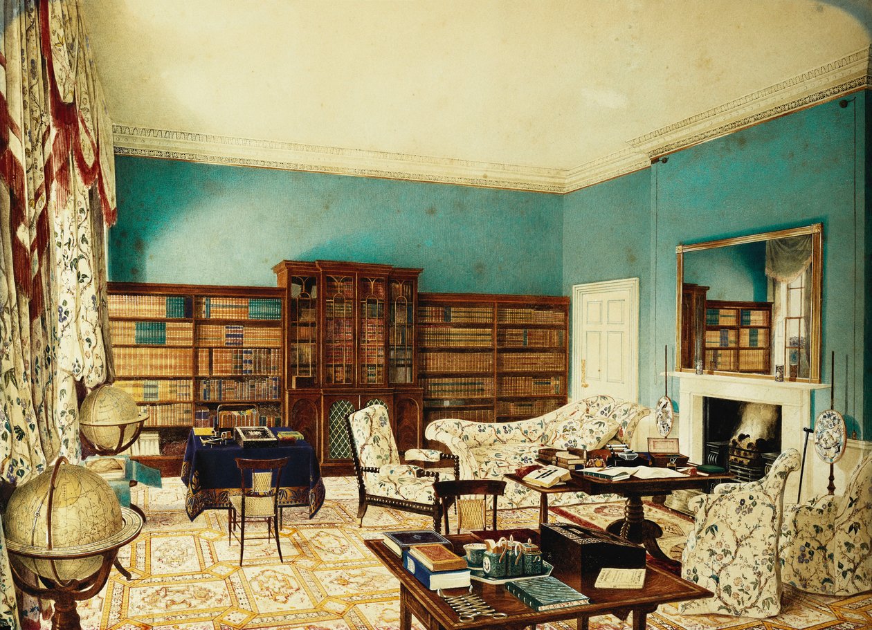 Biblioteket, Binfield, Berkshire, af Edward Hassell