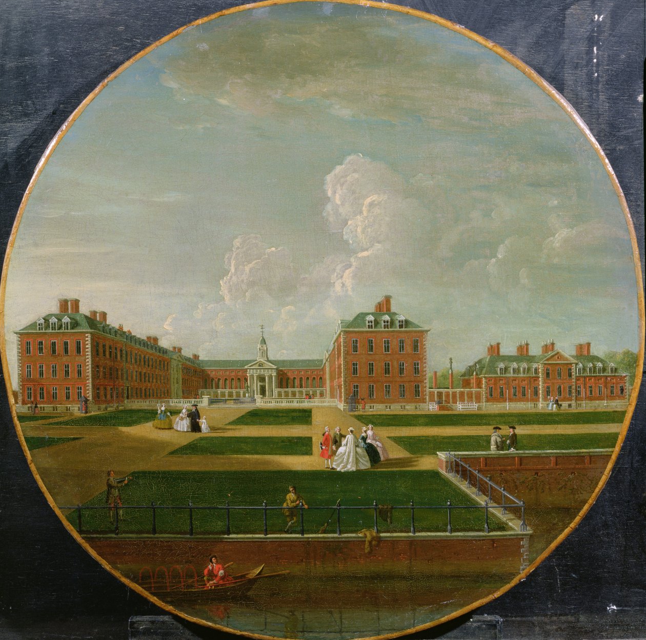 Chelsea Hospital, ca. 1746 af Edward Haytley