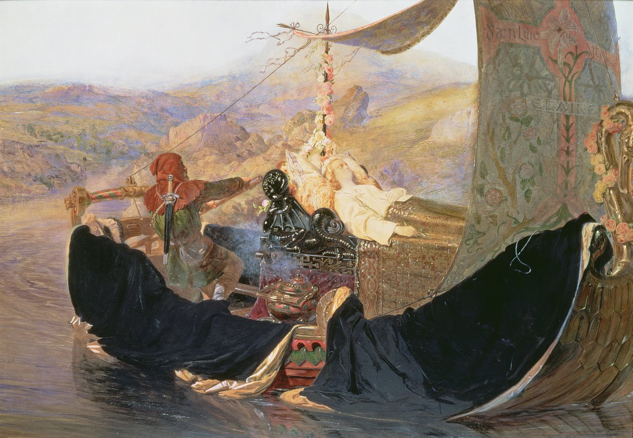 Elaine af Edward Henry Corbould