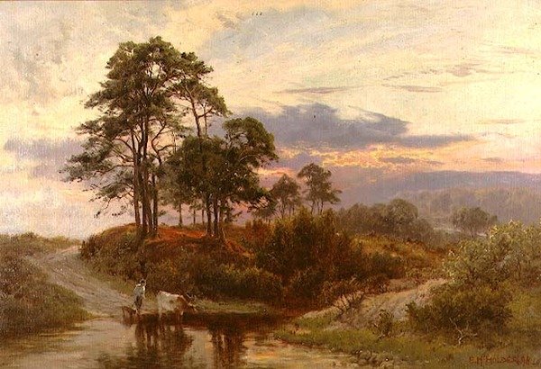 Slutningen af dagen af Edward Henry Holder