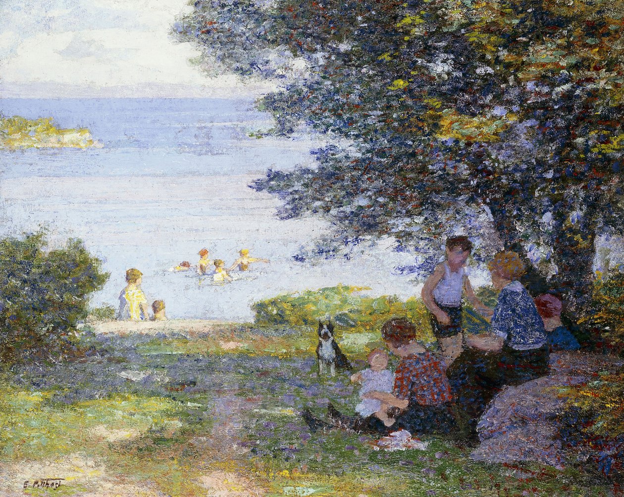Ved vandet, af Edward Henry Potthast