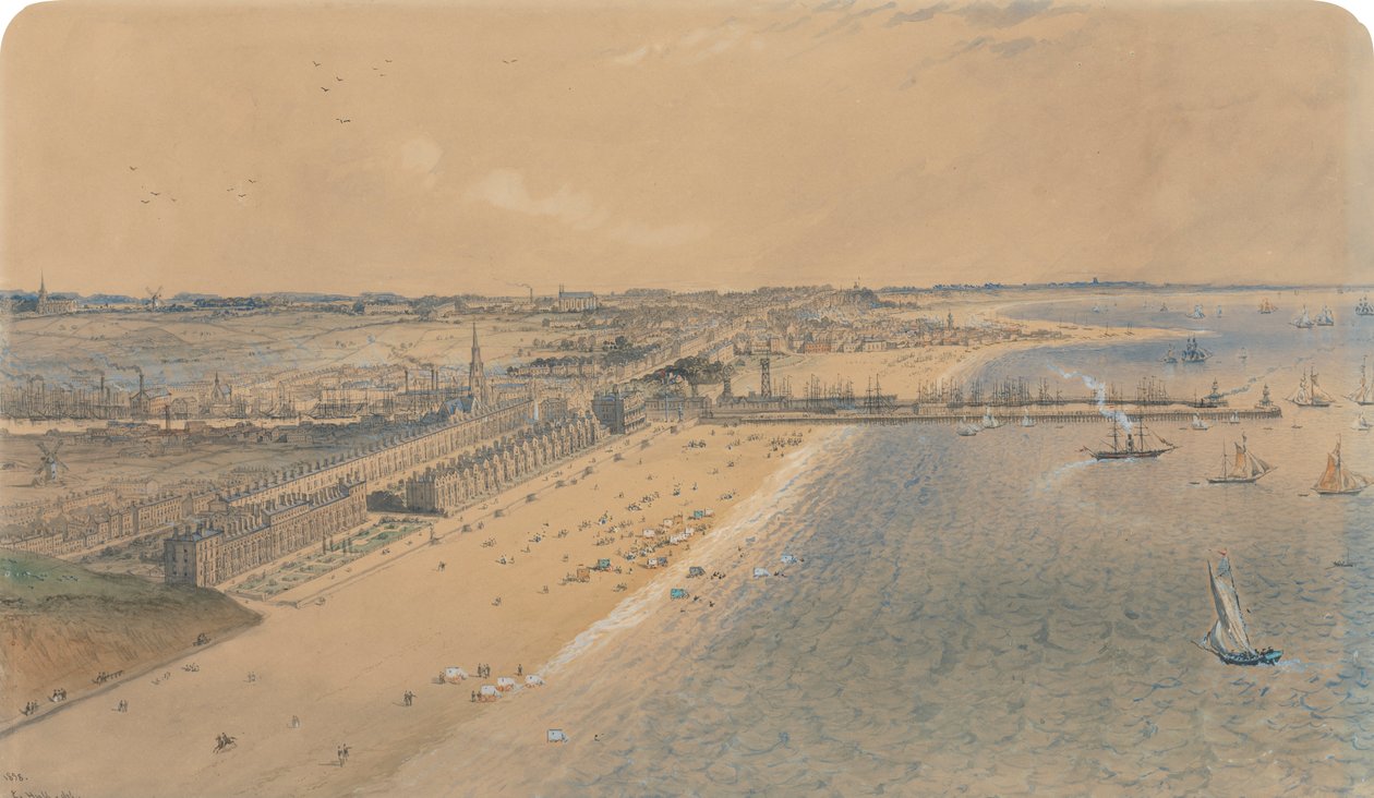 Lowestoft af Edward Hull