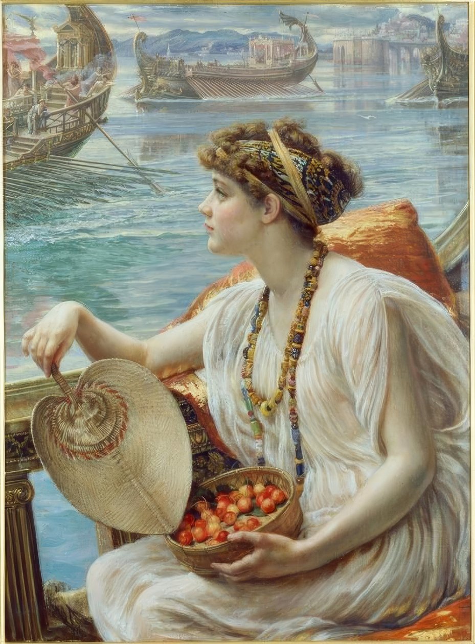 Et romersk bådkapløb af Edward John Poynter
