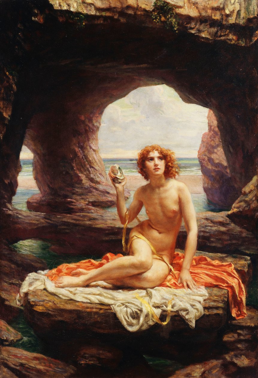 Ved lavvande, af Edward John Poynter